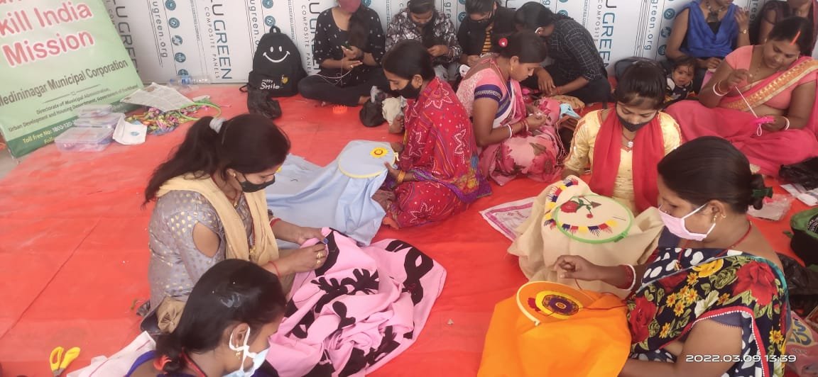 Traditional Hand Embroiderer Training Program.