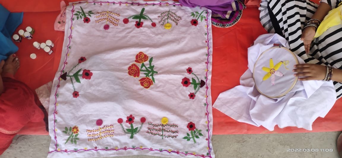 Traditional Hand Embroiderer Training Program.